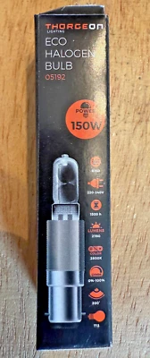 THORGEON ECO Halolux Ceram 64498 b15D 150W 230V Warmweiß 80mm 8,0CM für OCCHIO - Bild 1 von 4