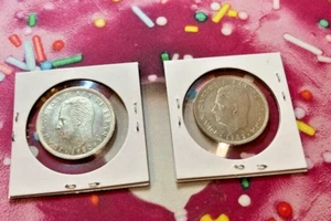 Spain, Juan Carlos I, 50 Pesetas, 1980 & 1982 Madrid, MS, Cupronickel, & Bonus - Picture 1 of 2