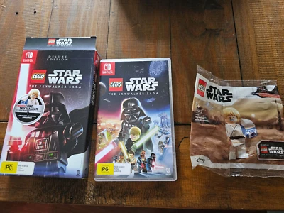 Lego Star Wars Skywalker Saga Deluxe Inc Skywalker Blue Milk | Nintendo Switch Foto 1 de 4