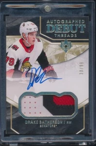 2018-19 Ultimate Rookie Debut Threads Autograph Patch Drake Batherson /99 AUTO - Picture 1 of 2