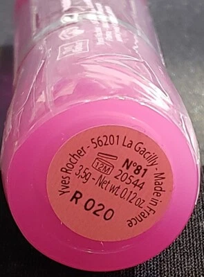 Lápiz labial Yves Rocher Luminelle Rouge brillante "La Gacilly 56201 Nº 81" color melocotón Foto 1 de 4