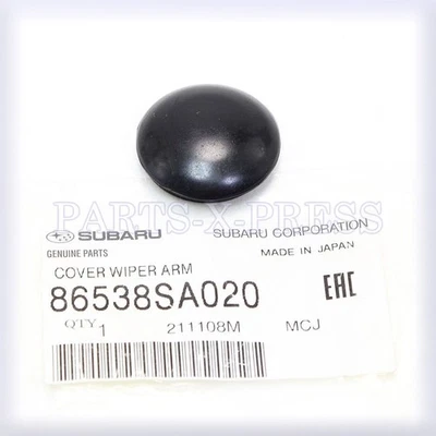 GENUINO OEM SUBARU IMPREZA / FORESTER BRAZO LIMPIAPARABRISAS CUBIERTA ENCHUFE 86538SA020 Foto 1 de 4