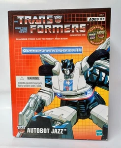 New Hasbro Transformers 2002 Commemorative Series III JAZZ Classic Reissue - Picture 1 of 5