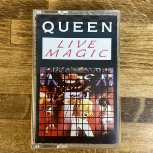 QUEEN LIVE MAGIC CASSETTE TAPE ALBUM 1986 EMI | Very Good Condition - Picture 1 of 9