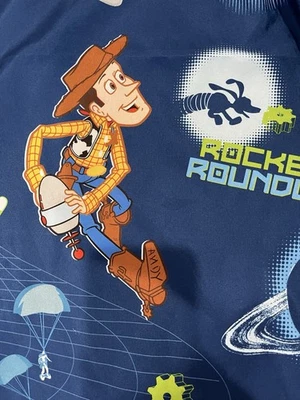 Toy Story Disney Pixar Curtains 42X63”-2 Rod Pocket Panels  Curtains Woody Buzz - Image 1 of 4