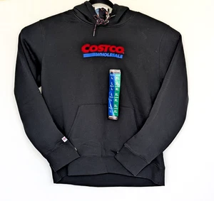 Kirkland Costco Venta al por mayor Hombres L Mujeres XL Negro Logo Sudadera con Capucha Nueva Agotada - Imagen 1 de 7