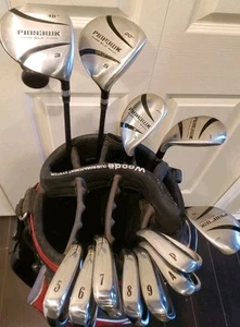 Pinhawk Single Length Woods, Hybrids & Iron Set - 12 Clubs Mens Right Hand - Picture 1 of 22