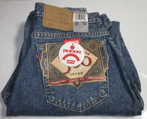 Jeans Vintage Nuevos Antiguo Stock ~ Levi's 560 Calce Suelto ~ 32x34 - Imagen 1 de 11