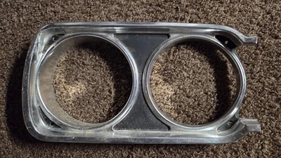 1968 68 Plymouth MoPar Road Runner Satellite GTX Headlight Bezel Right RH - Image 1 of 3