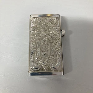 Cuerpo de encendedor grabado plateado - Imagen 1 de 7
