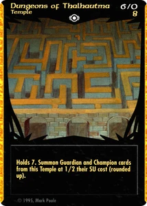 Dungeons of Thalhautma - Base Set - Tempest of the Gods CCG - Foto 1 di 6