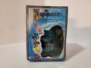 The Pagemaster Adventure Horror Book Limited Edition Holiday Ornament 1994 - Picture 1 of 6