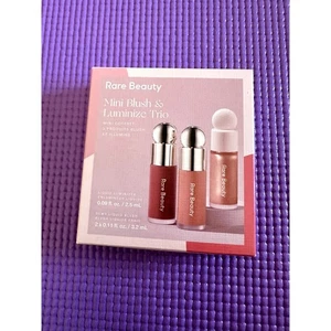 Rare Beauty by Selena Gomez Mini Blush & Luminize Trio Set of 3 New makeup - Picture 1 of 4