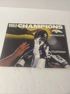 Vintage World Champion Denver Broncos Super Bowl Kalender 1998 sehr selten - Bild 1 von 8