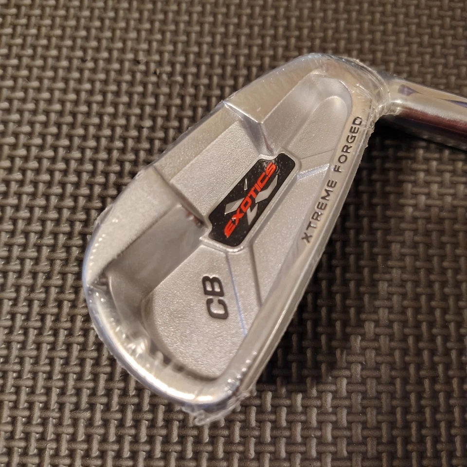 NEW Tour Edge Exotics CB Forged 6 Iron Fitting Head / 2 Flat* / New In Plastic - Image 1 of 4