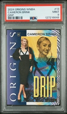 2024 Origins WNBA Cameron Brink Drip SP #13 Los Angeles Sparks PSA 9 - Image 1 of 2