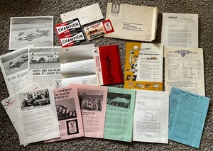 Paquete de participantes NHRA Nationals 1966 = folletos e información originales del concursante - Imagen 1 de 9