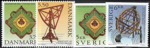 1995 Denmark Sweden Tycho Brahe Astronomer MNH joint issue - Picture 1 of 1