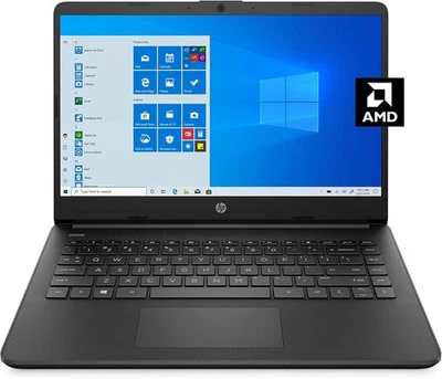 HP 14 Laptop, AMD 3020e, 4 GB RAM, 64 GB eMMC Storage, 14-inch HD Display Win 10 - Image 1 of 4
