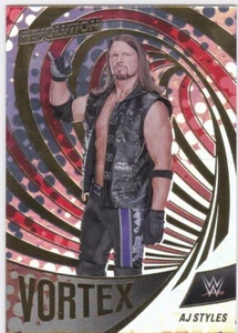 2022 Panini Revolution WWE  Vortex Insert #18 AJ STYLES - Picture 1 of 1