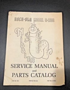 Rock-ola Model G-208 Nibbler Service Manual and Parts Catalog - Picture 1 of 6