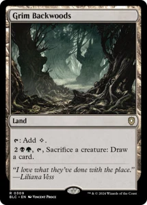 Magic The Gathering Grim Backwoods - Bloomburrow Commander #309 - Imagen 1 de 1