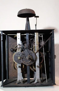 Comtoise Morbier Movement 1770 High pendulum at the back Repair or spare - Picture 1 of 8