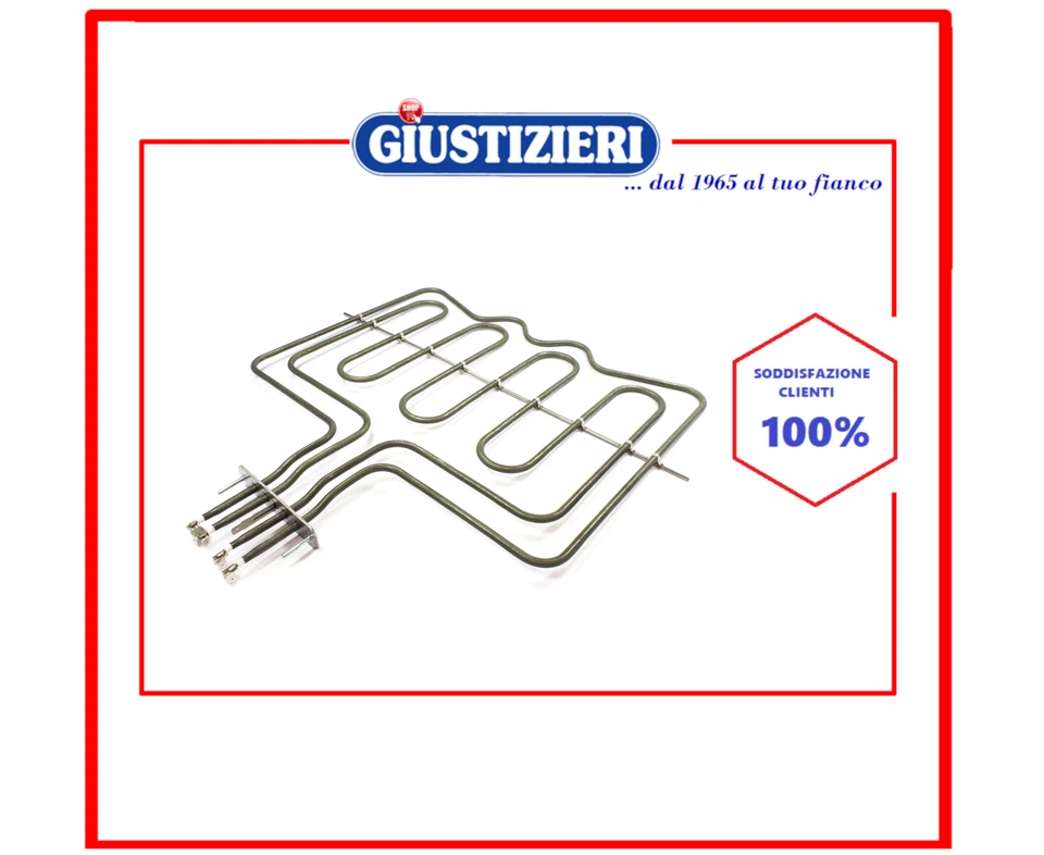 8996619265029 RESISTENZA FORNO REX ZANUSSI AEG DOPPIA 1000+1900W 3302442045