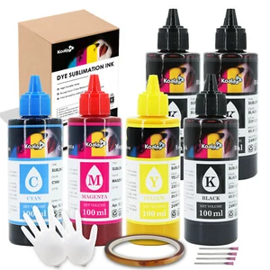 600 ml encre de sublimation koala pour jet d'encre ET-2720 2760 2800 2803 2850 4800 ET-15000 - Photo 1/12