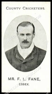 Taddy - 'County Cricketers Essex' (1907) - Mr. F.L. Fane - Picture 1 of 2