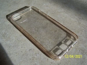 iPhone 11 Clear, Gold Glittery Phonecase - Zdjęcie 1 z 3