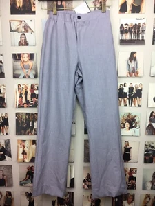 ¡Muestra! Pantalones elásticos Brandy Melville High Rise Azul Blanco a Rayas Tilden - Imagen 1 de 9