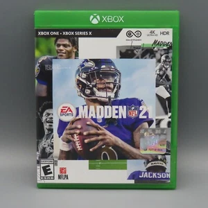 Madden 21 Microsoft Xbox Series S/ One 2020 Complete in Box CIB Tested Works - Picture 1 of 4
