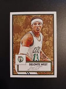 2005-06 Topps Basketball 1952 '52 Style #68 Delonte West Boston Celtics Card - Picture 1 of 2