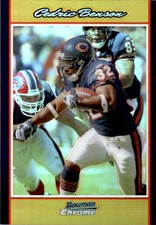2007 Bowman Chrome Gold Refractors #BC126 Cedric Benson /50