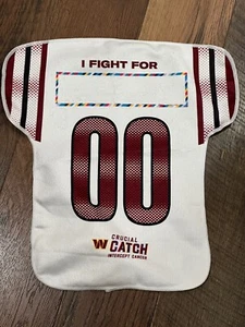 Washington Commanders NFL Crucial Catch Intercept Cancer Rally Towel SGA - Picture 1 of 4