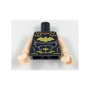 LEGO - Minifig, Torso Batman Logo with Muscles and Roman Breastplate Pattern - Picture 1 of 1