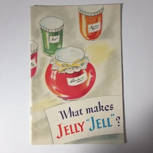 1945 What Makes Jelly Jell Certo Sure Jell General Foods Recetas Folleto De Colección - Imagen 1 de 5