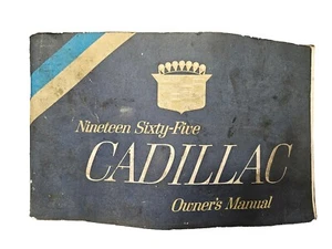 1965 CADILLAC ORIGINAL OWNERS MANUAL OEM VINTAGE - Picture 1 of 6