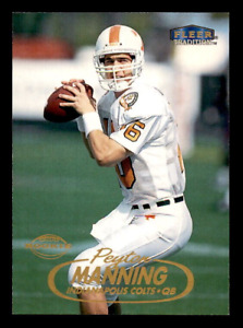1998 Fleer Tradition #235 Peyton Manning Colts Rookie SP