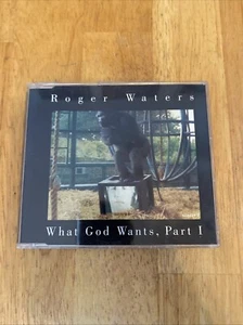 Roger Waters What God Wants, Part 1 UK Import 3 Track CD 1992 Columbia Records - Picture 1 of 6
