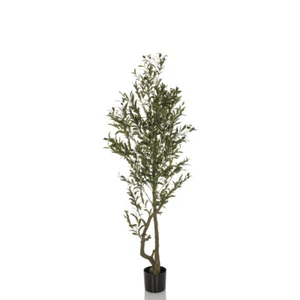 Olivenbaum künstlich Olive Kunstpflanze Kunstbaum Pflanze 172 cm groß hjh OFFICE - Bild 1 von 8
