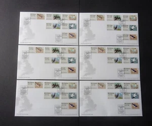 RARO! JUEGO COMPLETO 36 SELLOS ESPECIALES DE MANO STAMPEX K93 DE AVES 4 2011 6 FDC POST GO - Imagen 1 de 1