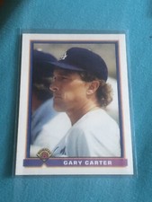 1991 Bowman Baseball Gary Carter #598 Los Angeles Dodgers NJR#1