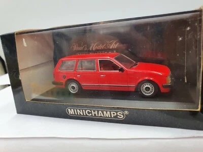 opel kadett break rouge 73-77 minichamps 1/43 - Photo 1/3