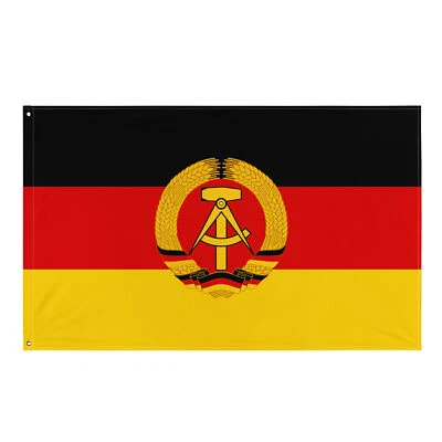 Bandera República Democrática Alemana RDA - Bandera histórica de Alemania Oriental Foto 1 de 4
