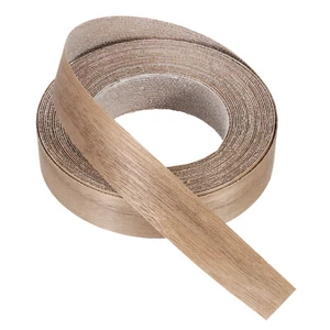 Walnut Edge Banding, 1 Inch x 25 ft Wood Veneer Tape Pre-glued Tape - Picture 1 of 7