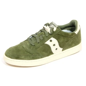 H1852 sneaker uomo SAUCONY JAZZ COURT man suede shoes green - Bild 1 von 4