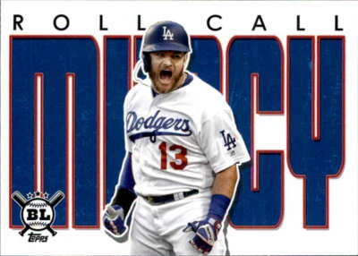 2020 Topps Big League Roll Call #RC-14 Max Muncy Los Angeles Dodgers - Imagem 1 de 2