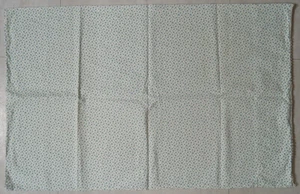 Vintage Tiny Blue Flowers Floral Cotton Single Pillowcase 30" x 19.5" Unbranded - Picture 1 of 7